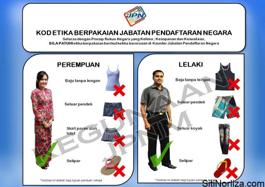 Kod Etika Pakaian ke Jabatan Kerajaan